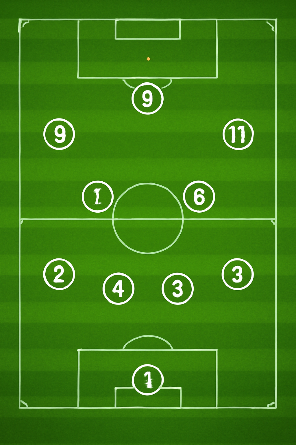 Dorsales de fútbol por posiciones | Jugadores míticos de cada número