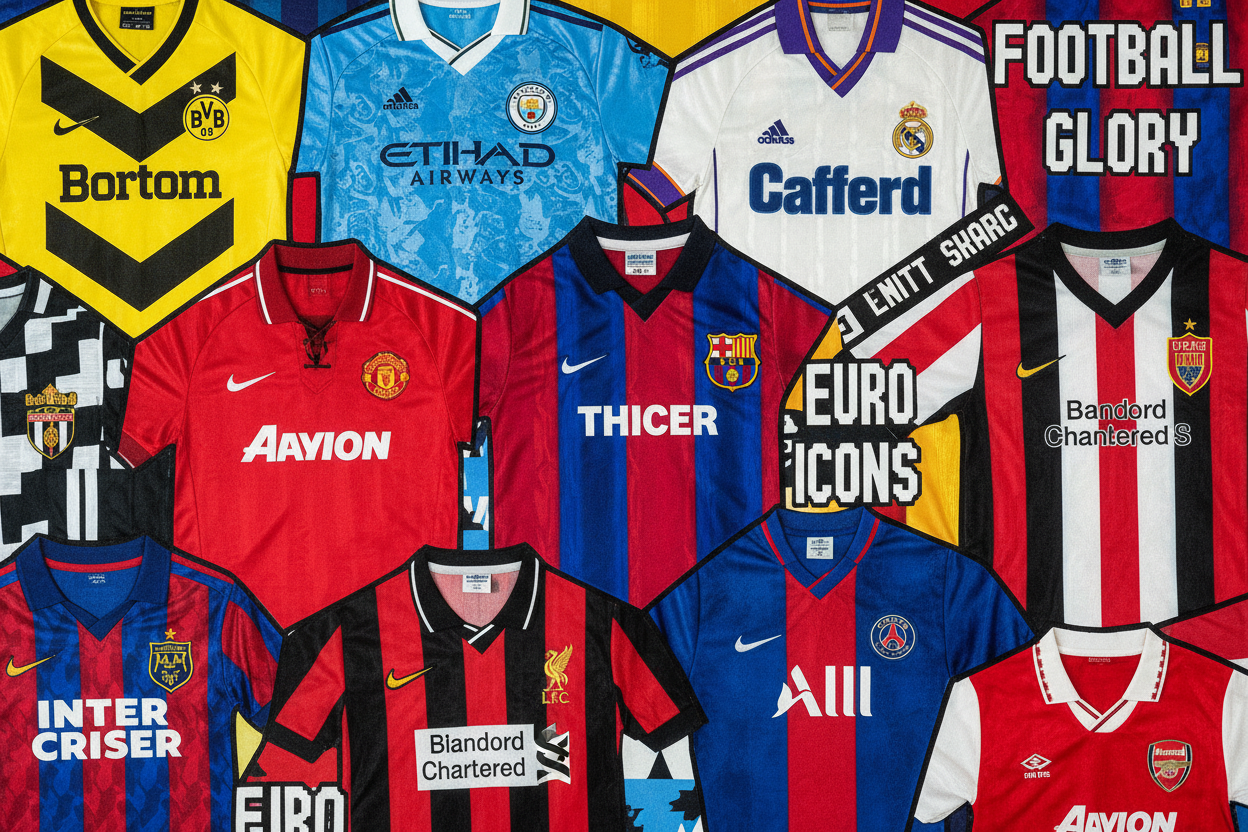 Las mejores camisetas de fútbol de la historia | Futmaniacos