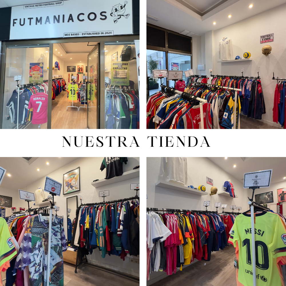 Futmaniacos, tienda deportiva con las mejores camisetas de futbol retro en España