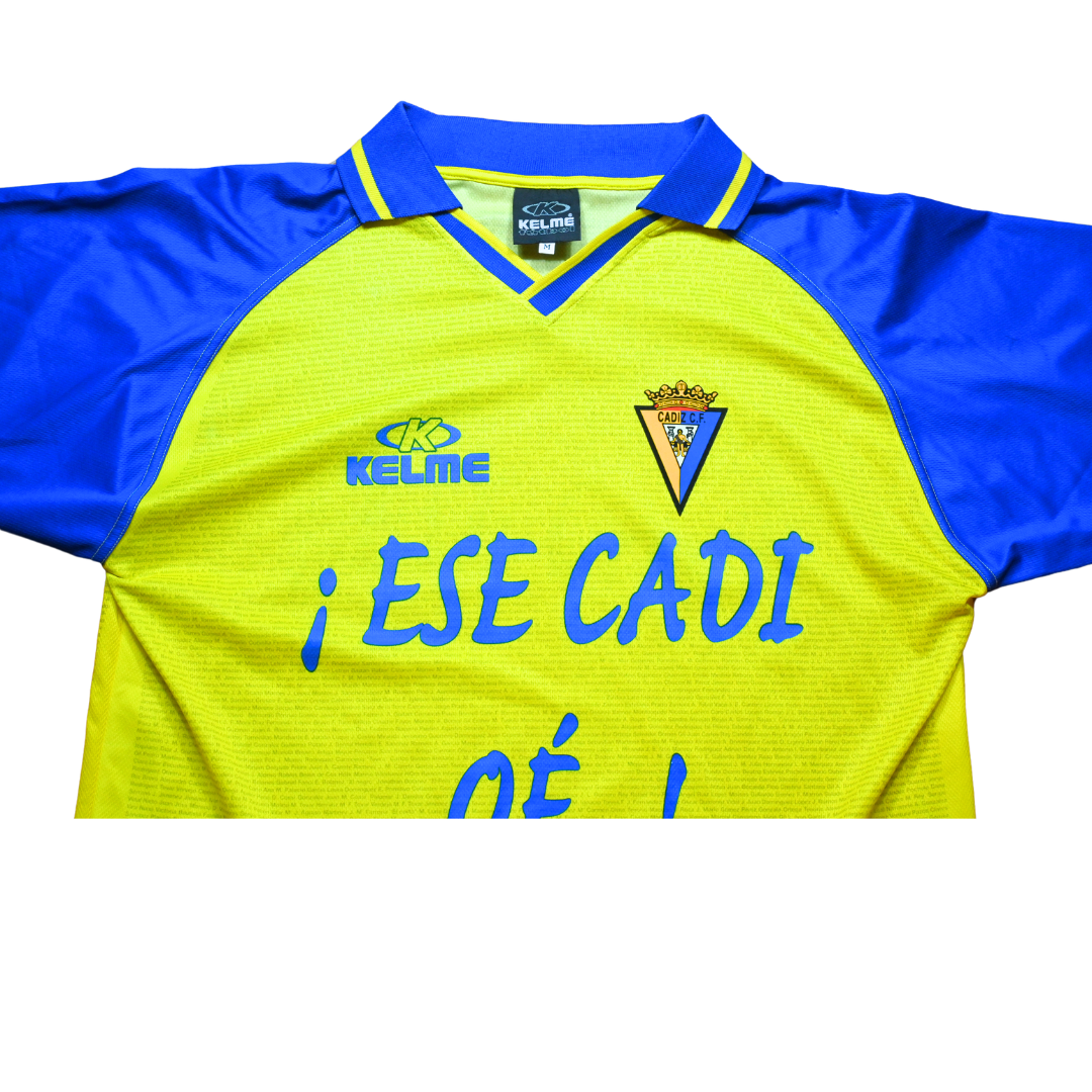 Camiseta Cádiz 1999/2000 Conmemorativa Socios