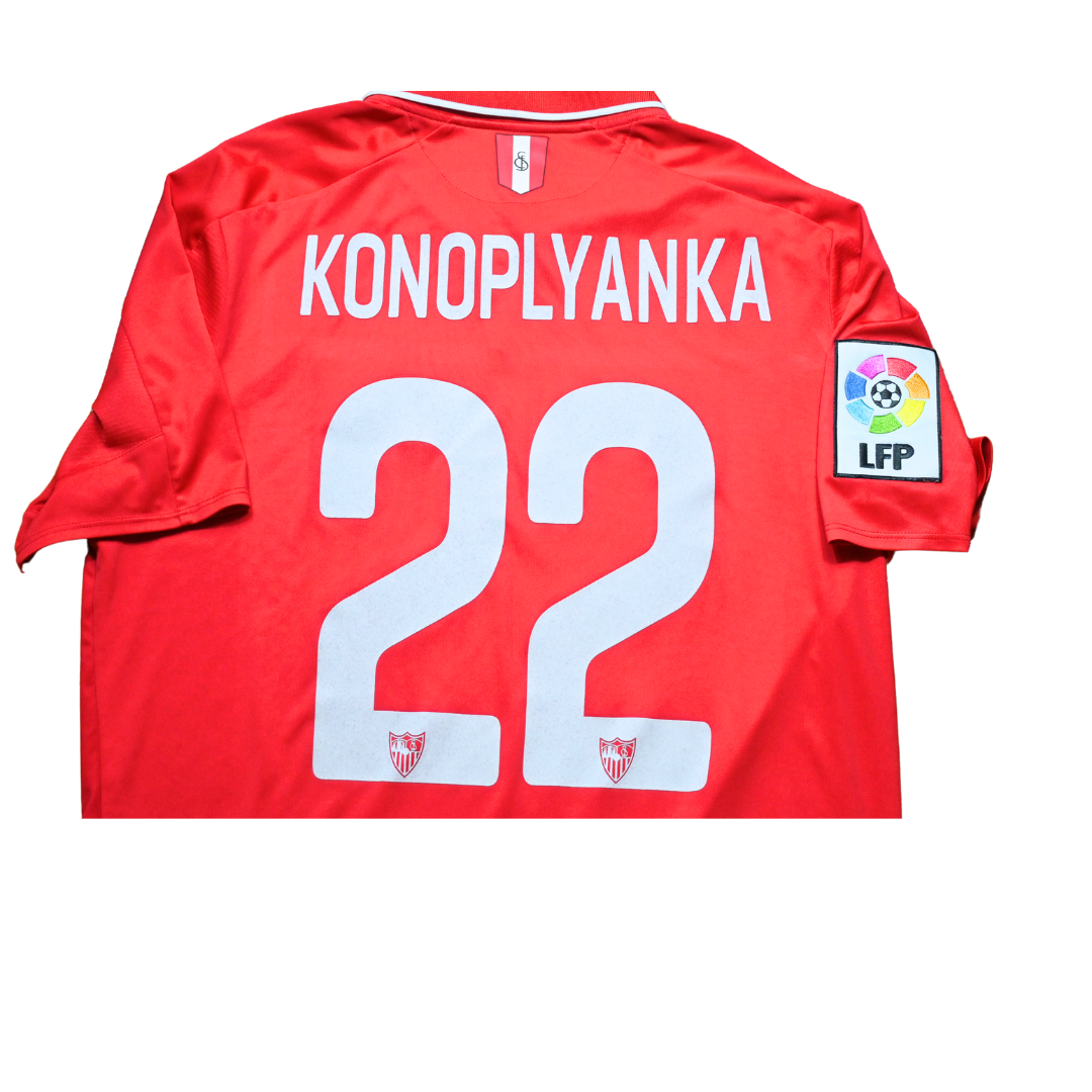 Camiseta Sevilla 2015/2016 #22 Konoplyanka - Visitante